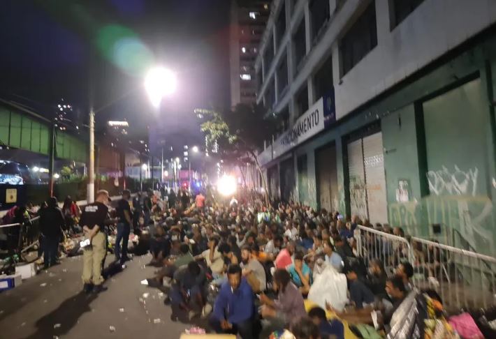 Operação policial com Polícia Civil e da GCM na região da Cracolândia. Foto: GCM