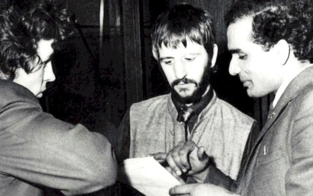 Faixa inédita gravada por George Harrison e Ringo Starr é disponibilizada no YouTube Faixa inédita gravada por George Harrison e Ringo Starr é disponibilizada no YouTube