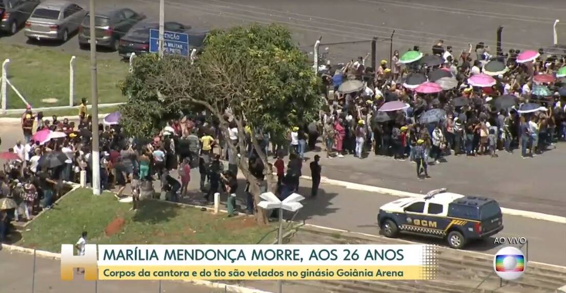 Velório de Marília Mendonça é aberto para fãs. Foto: Instagram