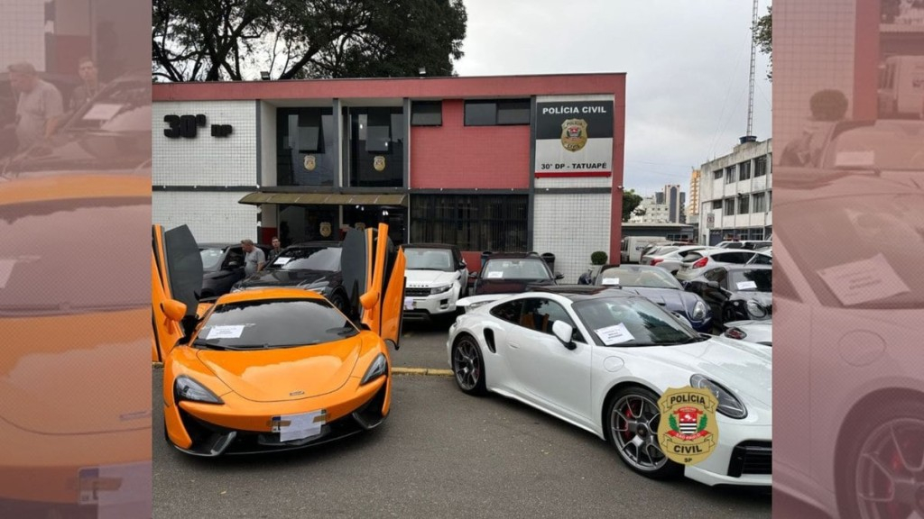 Divulgação McLaren avaliada em R$ 2,3 milhões apreendida pela PolÃcia Civil de SP Divulgação McLaren avaliada em R$ 2,3 milhões apreendida pela PolÃcia Civil de SP