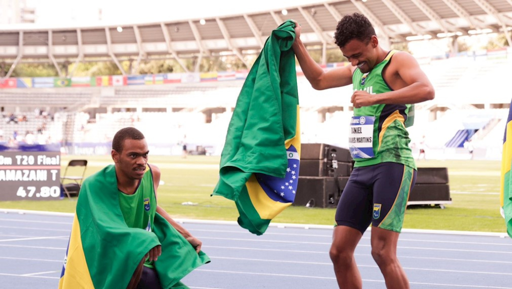 Atleta de Marília é pódio em dobradinha brasileira no Mundial paralímpico