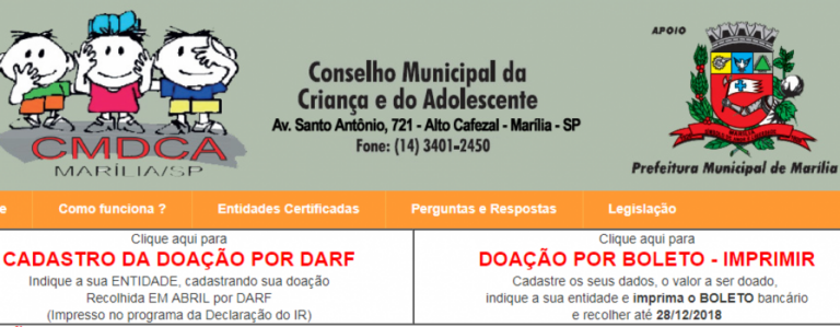 Campanha divulga doação do IR para entidades; veja como