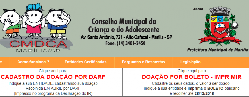 Campanha divulga doação do IR para entidades; veja como