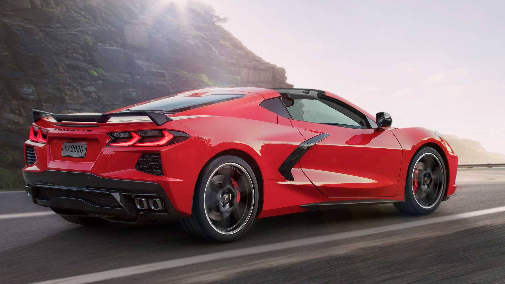 Chevrolet Corvette C8. Foto: Divulgação