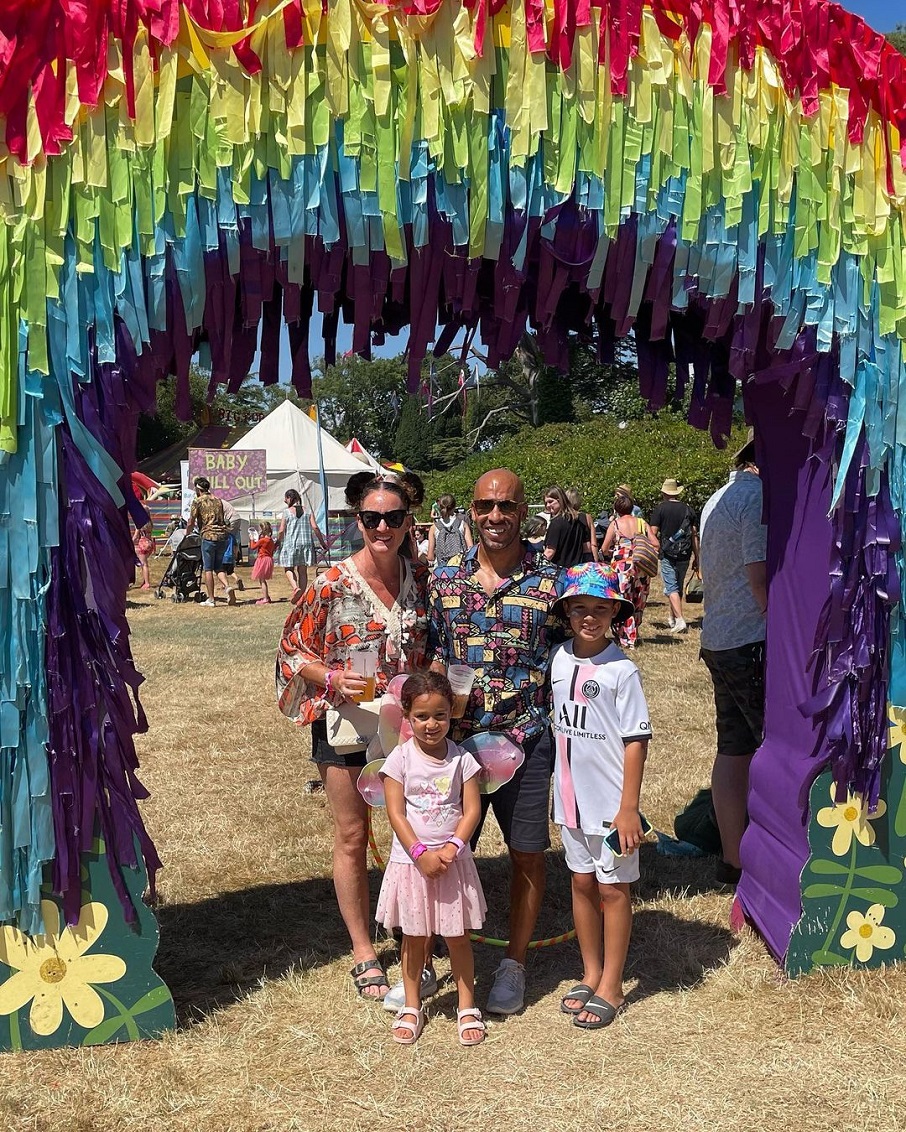 A família Hawes no Camp Bestival Dorset. Foto: Reprodução/Instagram 09.05.2023