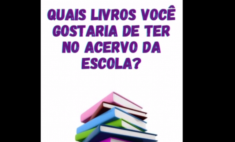 Alunos e professores vão escolher livros de acervo em escolas estaduais de Marília