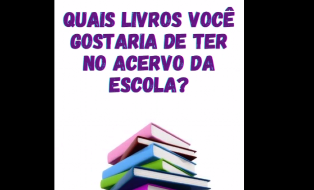 Alunos e professores vão escolher livros de acervo em escolas estaduais de Marília