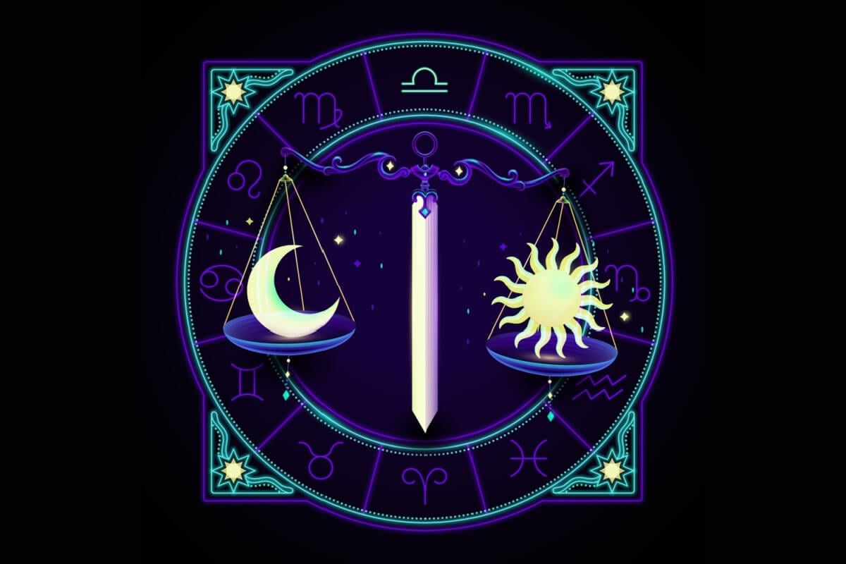 Símbolo do signo de Libra