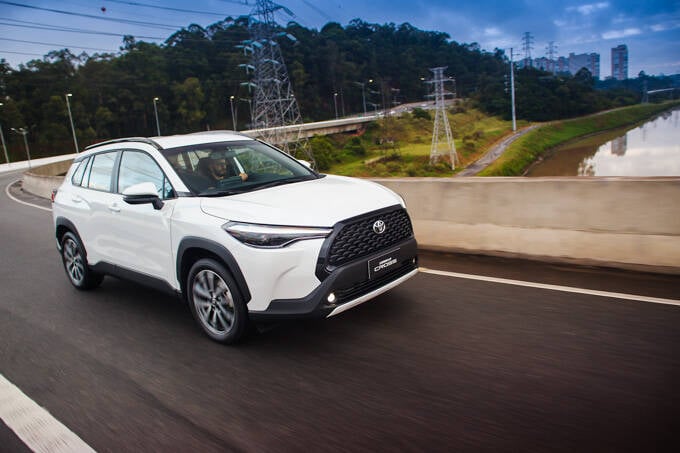 Toyota Corolla Cross 2022 - Flex. Foto: Divulgação