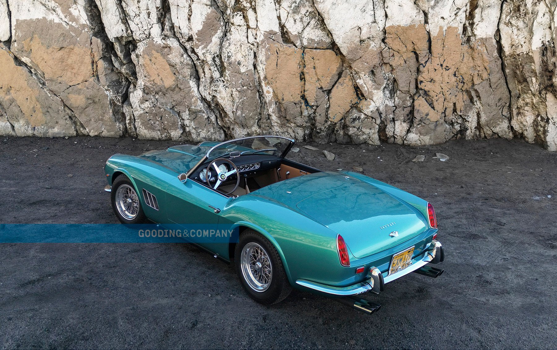 Ferrari 250 GT California Spider 1962. Foto: Reprodução - Gooding & Co