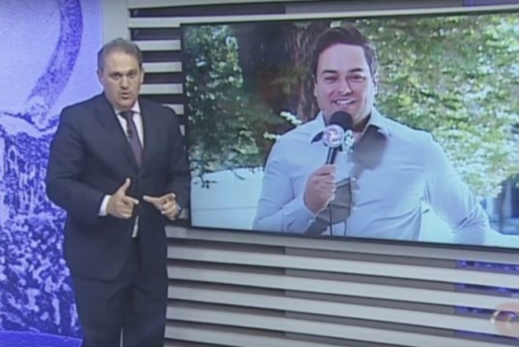 Apresentador do SBT faz piada racista; repórter constrangido deixa programa