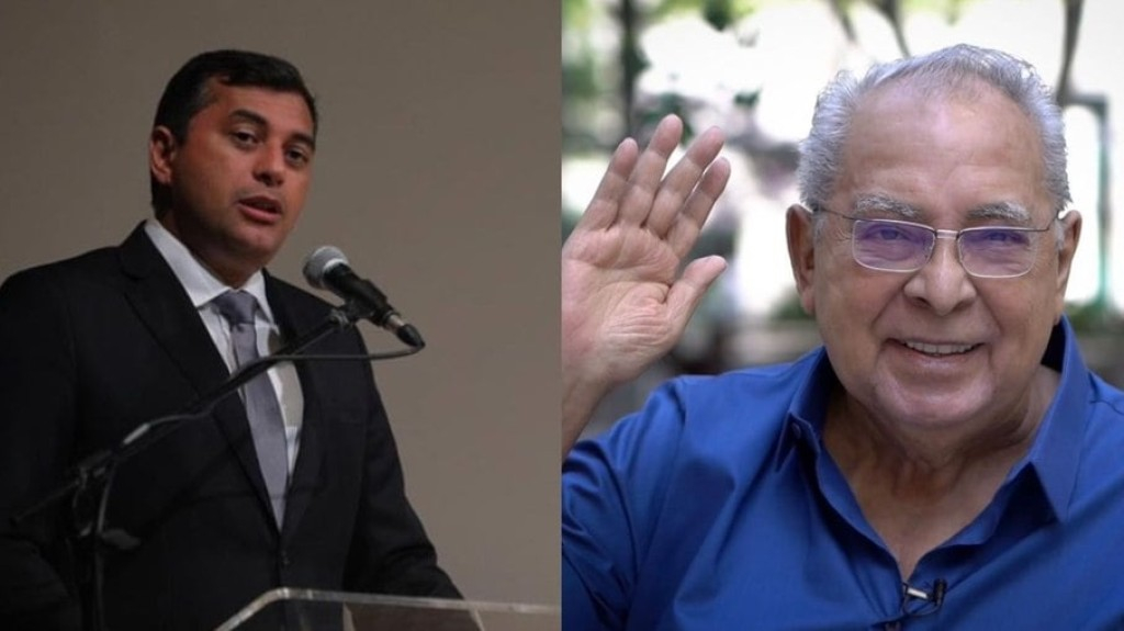 Wilson Lima lamenta morte de Amazonino: "Maiores líderes da história"