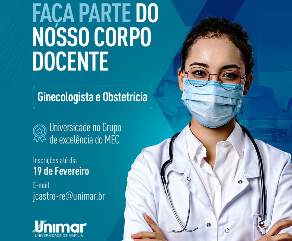 Unimar contrata professor para áeas de ginecologia e obstetrícia