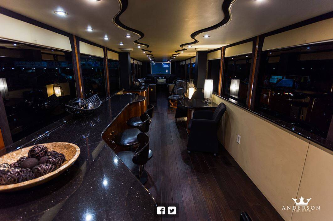 Motorhome de Mariah Carey . Foto: Divulgação