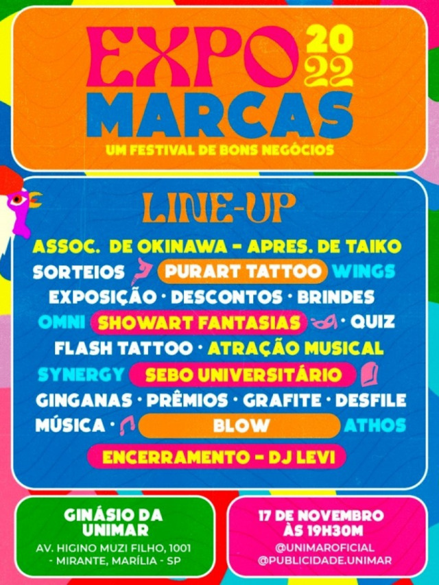 Unimar realiza o Expomarcas 2022