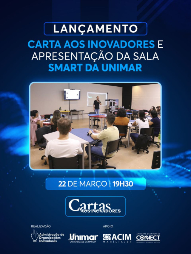 Unimar lança a revista profissional “Cartas aos Inovadores”