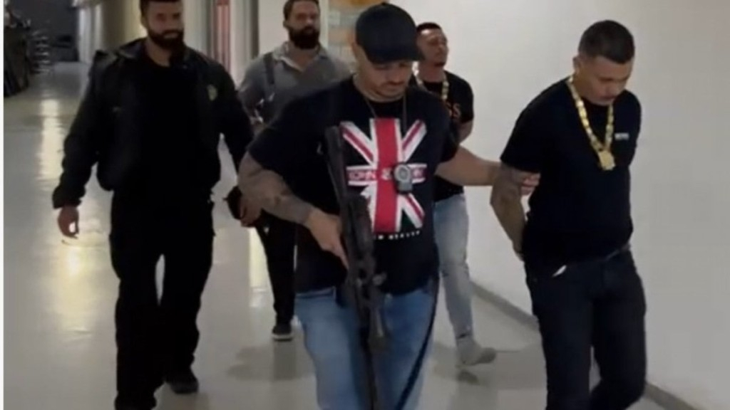 Divulgação/Polícia Civil Traficantes de Minas Gerais foram presos na saída de uma boate na Barra da Tijuca Divulgação/Polícia Civil Traficantes de Minas Gerais foram presos na saída de uma boate na Barra da Tijuca