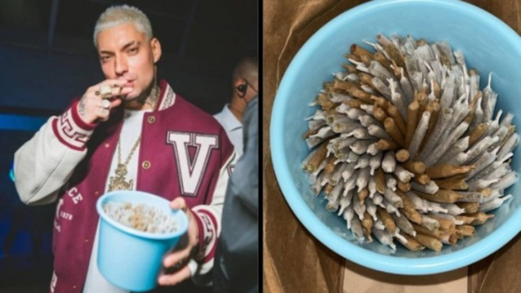 Filipe Ret é investigado por tráfico após 'open de maconha' em festa Filipe Ret é investigado por tráfico após 'open de maconha' em festa