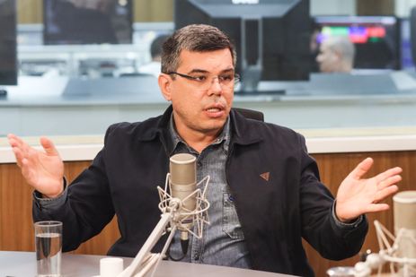 Brasília, (DF) – 16/02/2024 –  Alexandre Retamal, coordenador-geral de logística do CPNU, participa do programa A Voz do Brasil. Foto Valter Campanato/Agência Brasil.