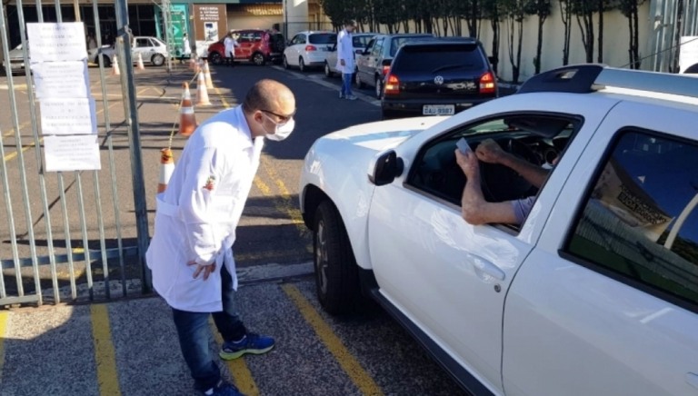 Marília terá dois dias de vacinação drive thru contra gripe na zona sul