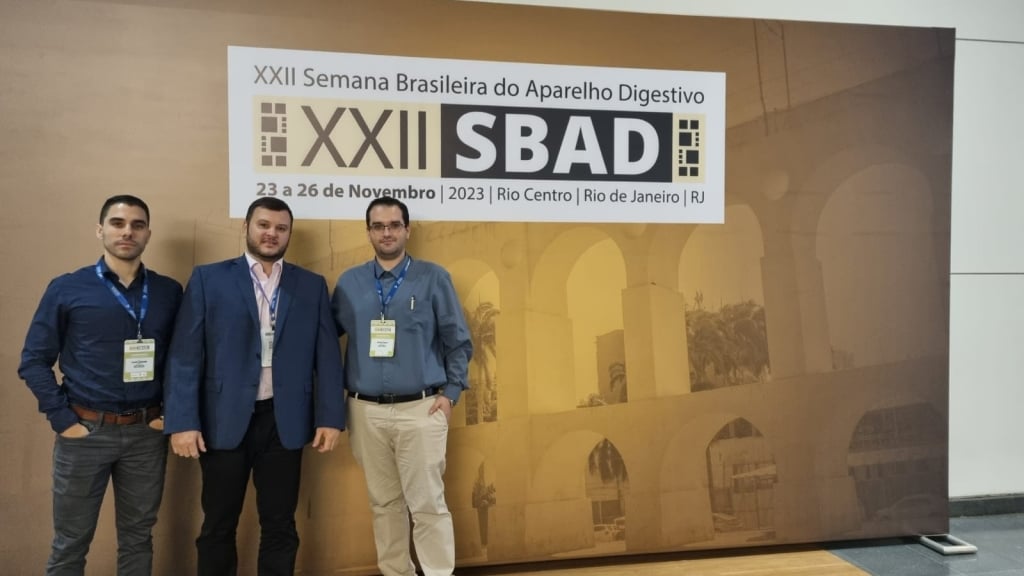 Equipe do HBU participa da 22ª Semana Brasileira do Aparelho Digestivo