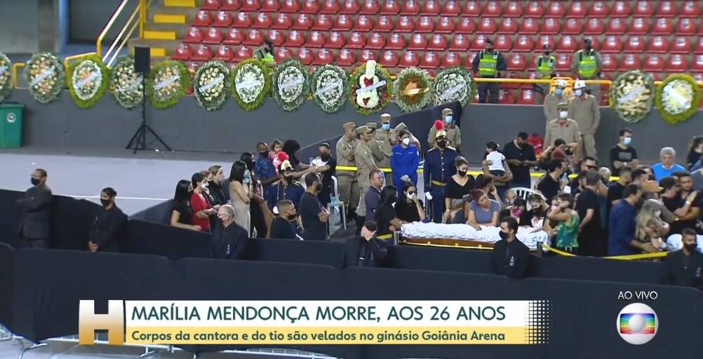 Velório de Marília Mendonça é aberto para fãs. Foto: Instagram