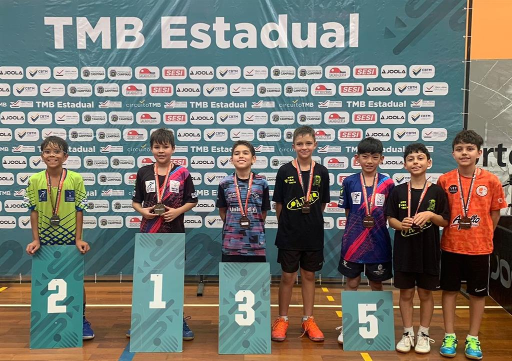 Tênis de Mesa de Marília conquista dez medalhas no 3º Ranking Paulista