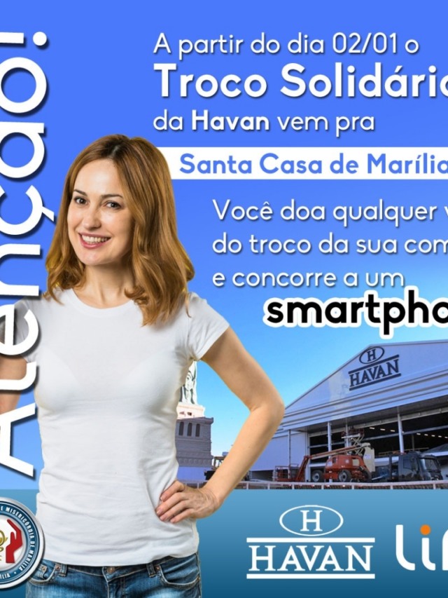 Campanha Troco Solidário vai ajudar oncologia da Santa Casa de Marília