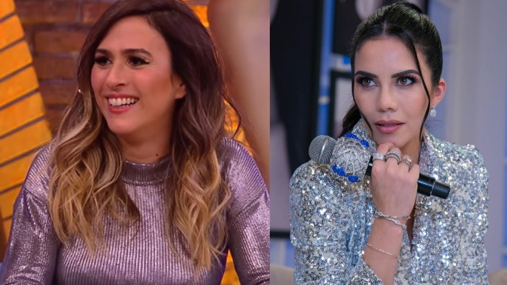 Dani Albuquerque se irrita com piada de Tata Werneck sobre TV: ‘Falta de respeito’