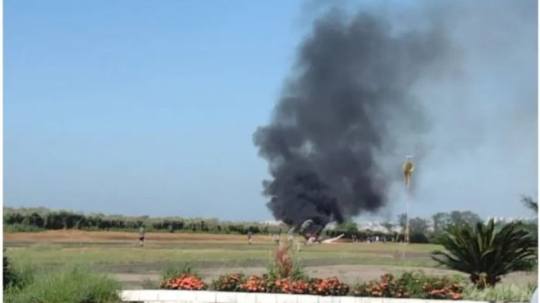 (SP): Aeronave de pequeno porte cai no aeroporto de Americana