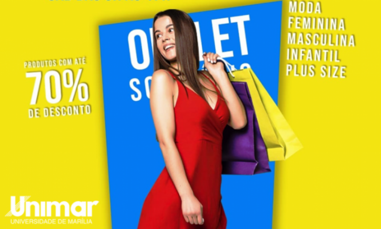Outlet Solidário terá moda com peças novas e repasse de recursos para Amei