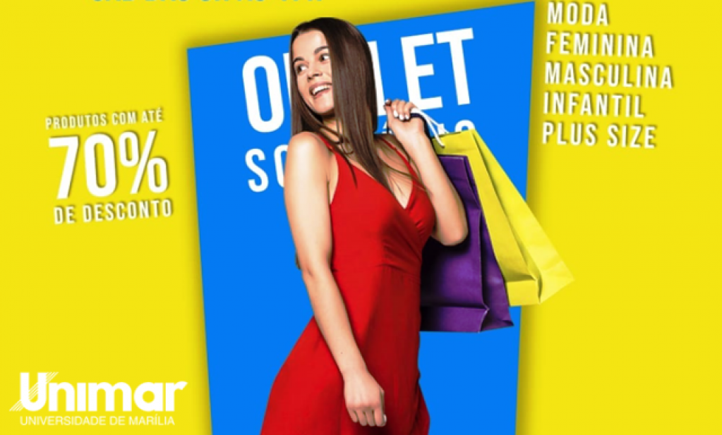 Outlet Solidário terá moda com peças novas e repasse de recursos para Amei