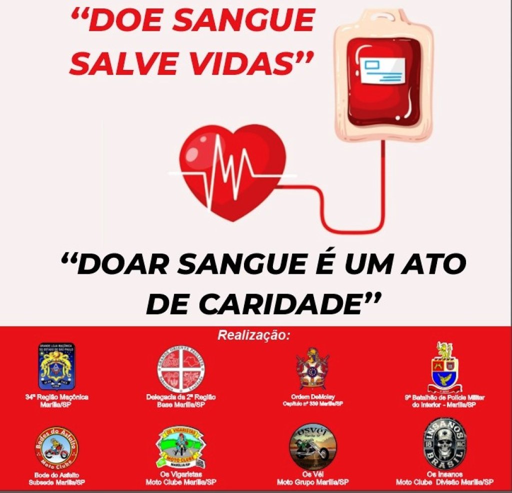 Campanha Sangue Fraterno cria grande mobilização por doação de sangue em Marília