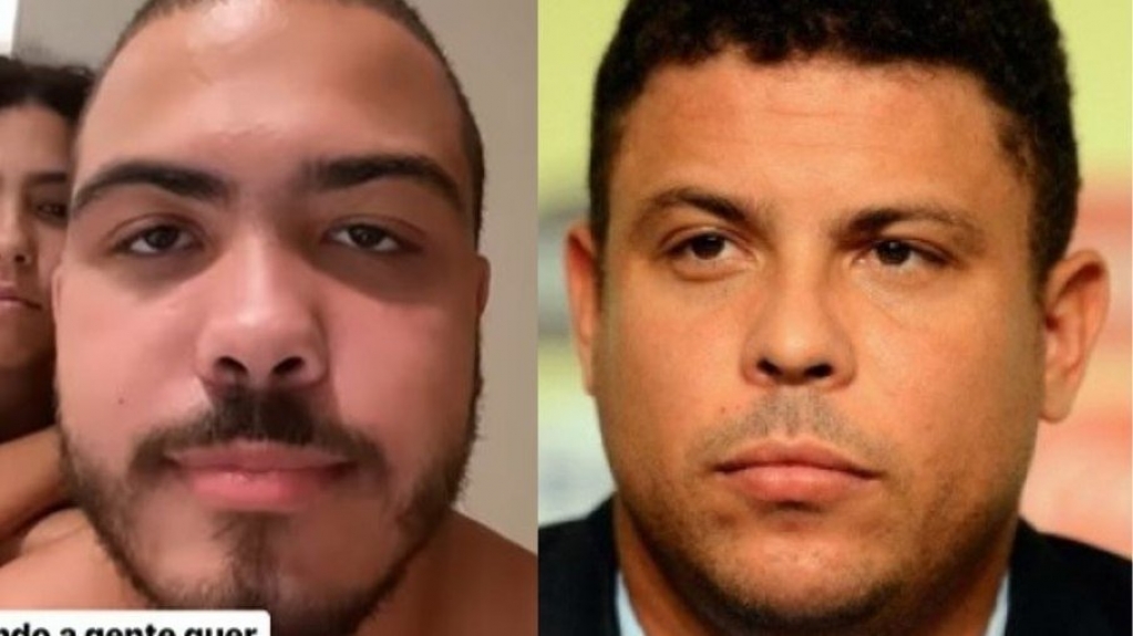 Filho de Ronaldo "tira onda" da semelhança com o pai; assista Filho de Ronaldo "tira onda" da semelhança com o pai; assista