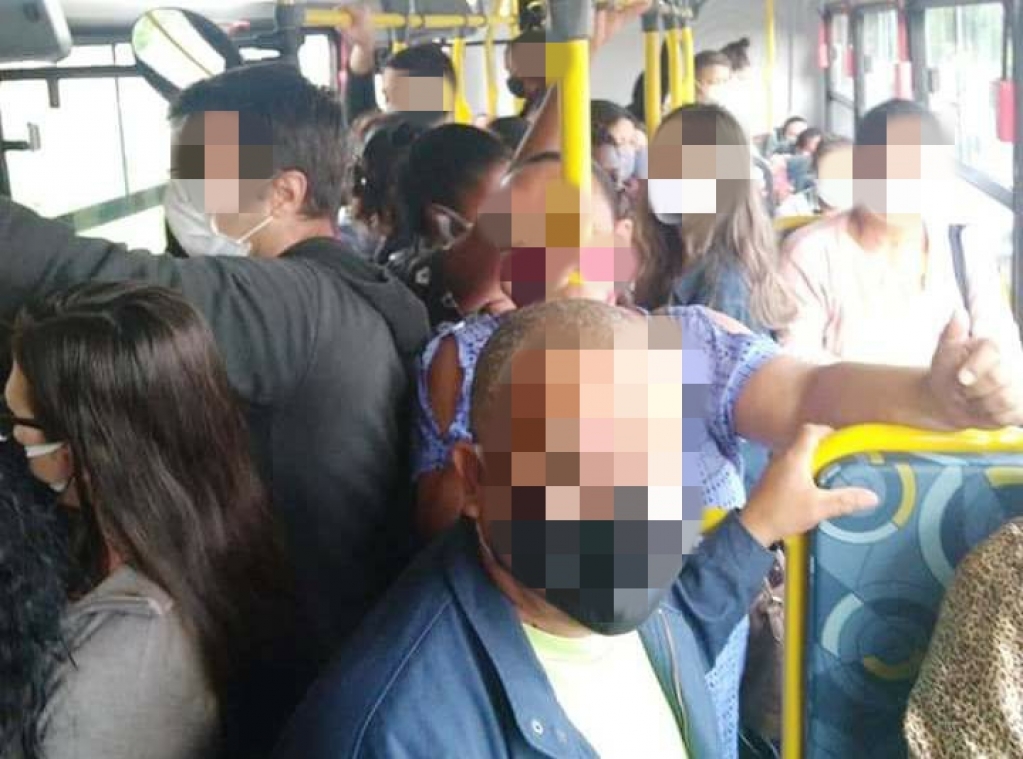 Fotos mostram ônibus lotados em Marília; AMTU pede queixas formais para revisão