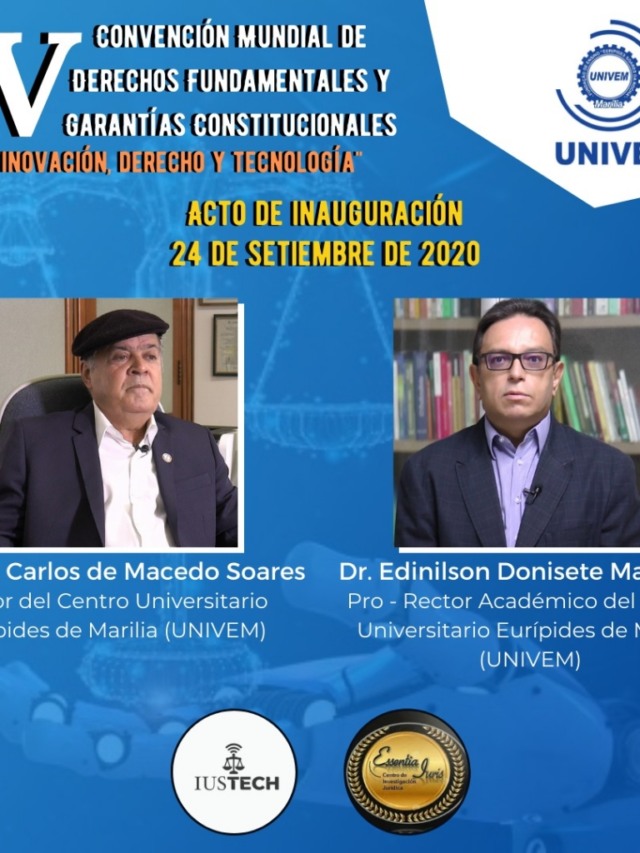 Univem é apoiador educacional e cultural da IV convenção mundial de Direito