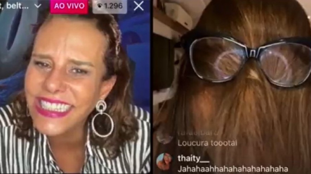 Maria Beltrão imita Chewbacca e deixa Narcisa confusa: "É judeu?" Maria Beltrão imita Chewbacca e deixa Narcisa confusa: "É judeu?"