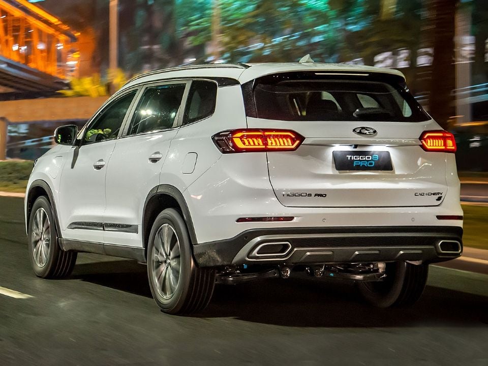 Chery Tiggo 8 Plug-in Hybrid. Foto: Divulgação