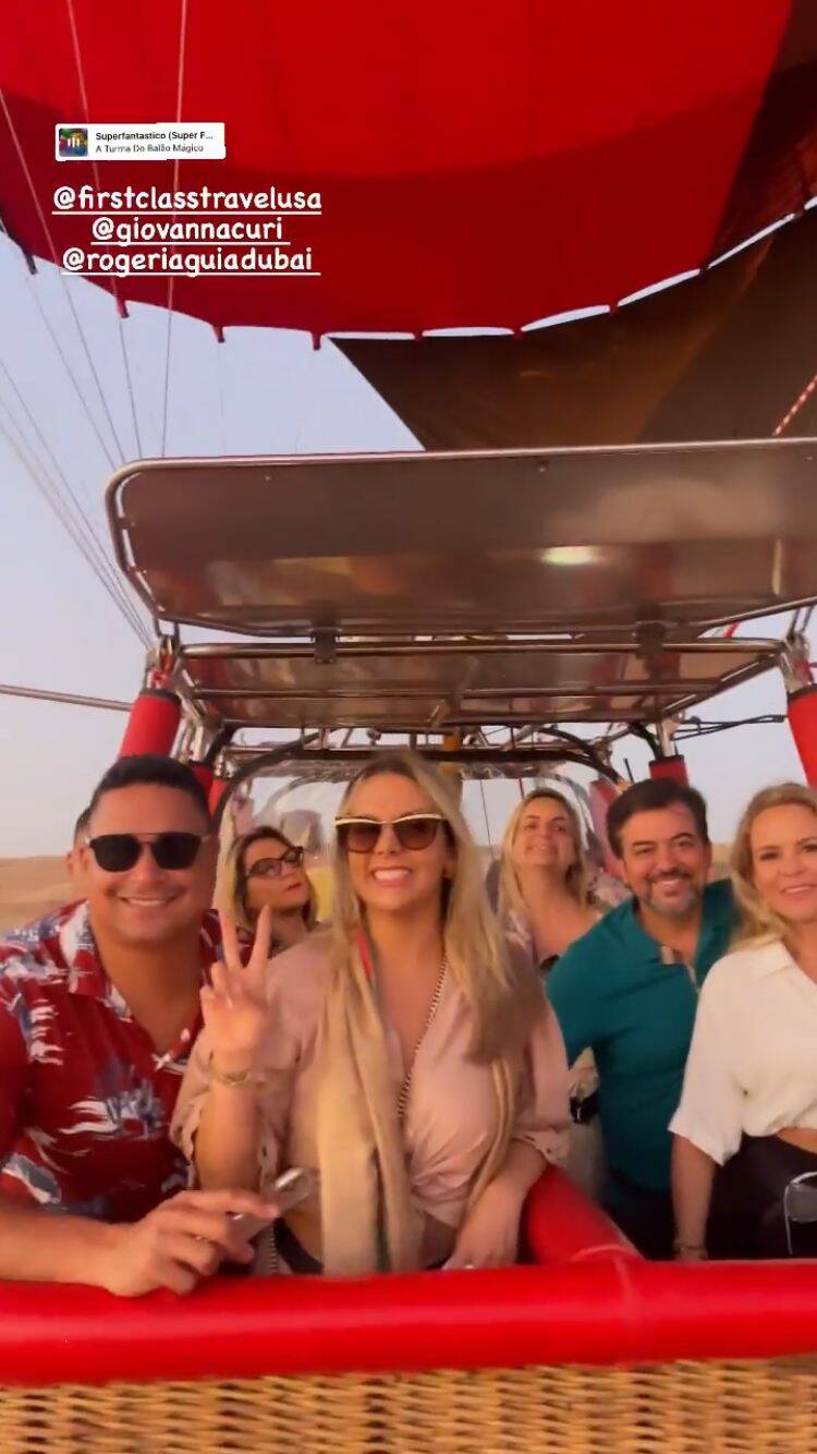 Carla Perez e Xanddy em Dubai. Foto: Reprodução/Instagram