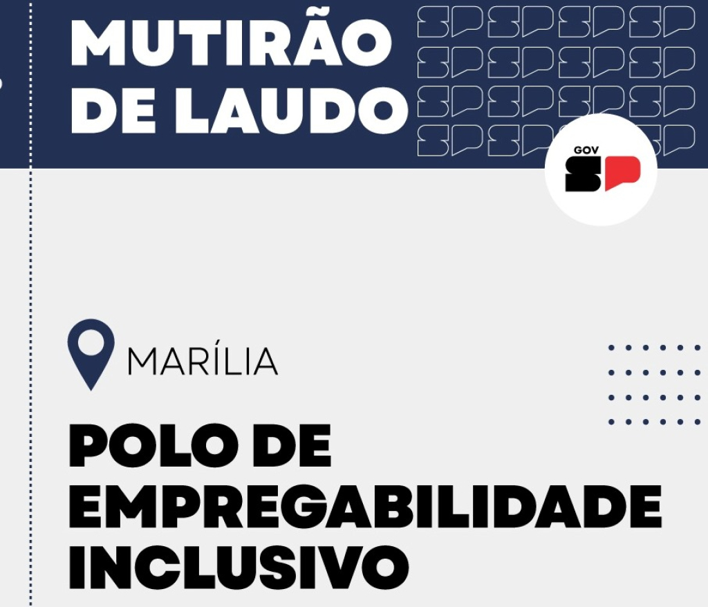 Marília vai ter mutirão para laudos formais a pessoas com deficiência