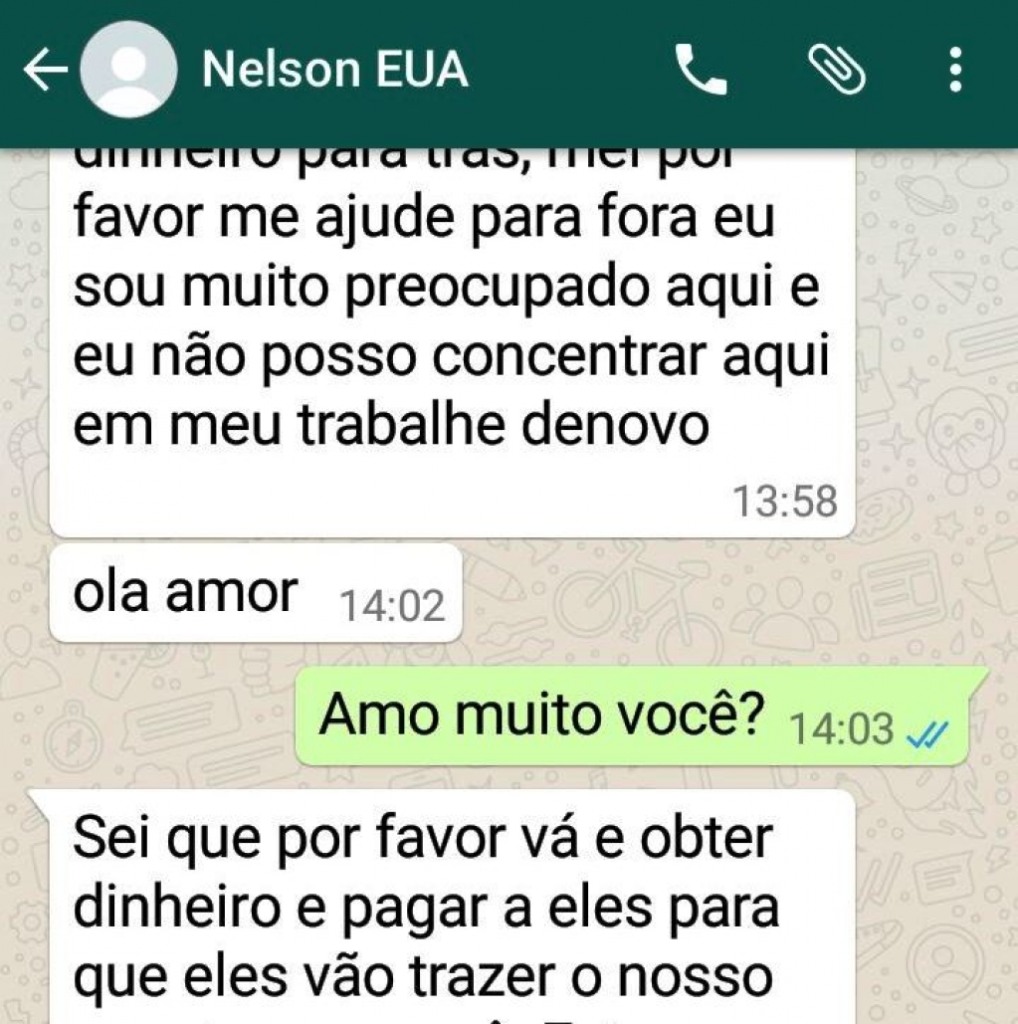Mulher perde R$ 2 mil com golpe "Don Juan" na região Mulher perde R$ 2 mil com golpe "Don Juan" na região
