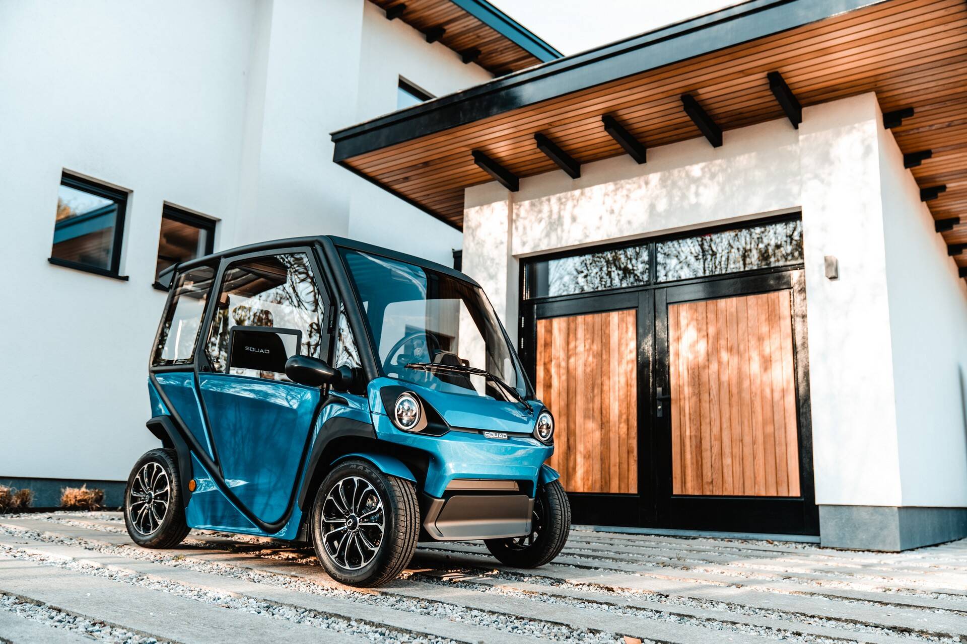 Modelo com porte de UTV tem painel solar que acrescenta 20 km de autonomia.. Foto: Divulgação