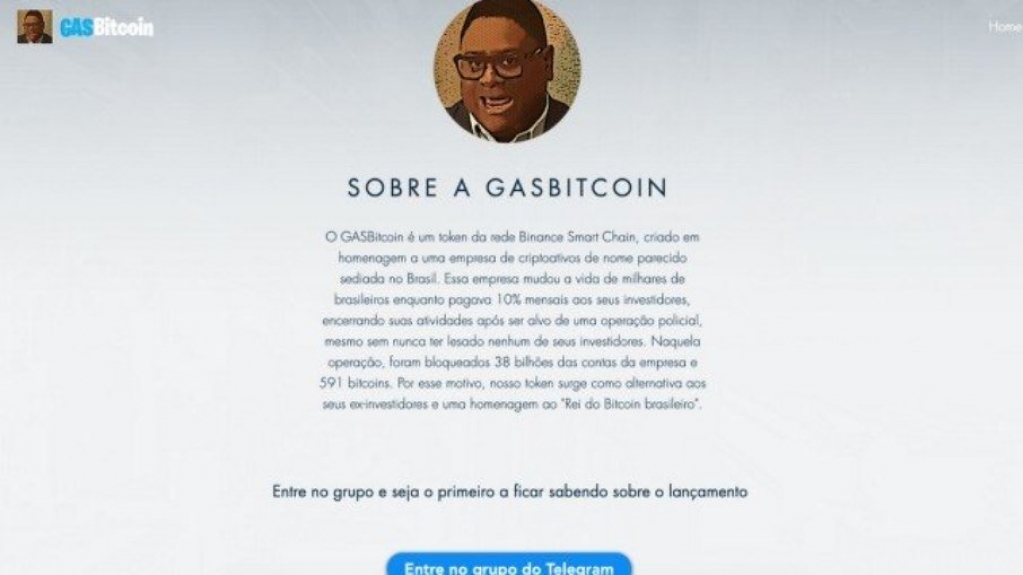 Gasbitcoin: Nome do 'faraó dos bitcoins' é usado para nova criptomoeda Gasbitcoin: Nome do 'faraó dos bitcoins' é usado para nova criptomoeda