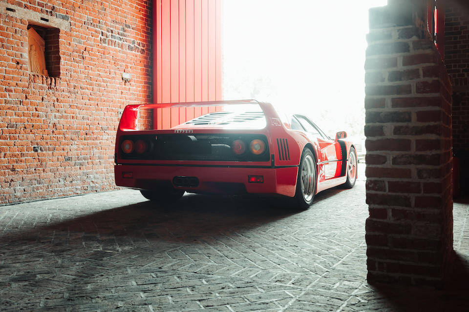 Ferrari F40. Foto: Divulgação