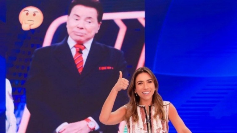 Patrícia Abravanel comemora volta de Silvio Santos ao palco do SBT