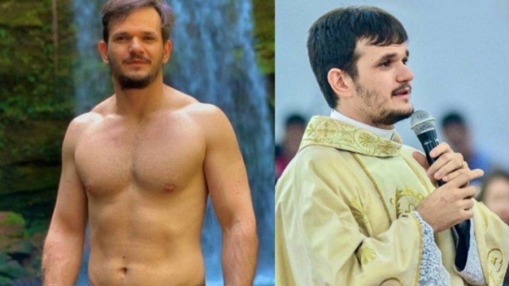 Padre Patrick faz sucesso com foto sem camisa e revela: "Mandam nudes"