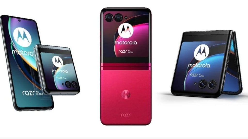 Reprodução/Evan Blass Renderização do Motorola RAZR 40 Ultra