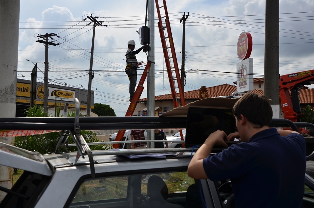 Cidade instala primeira câmara de monitoramento de ruas