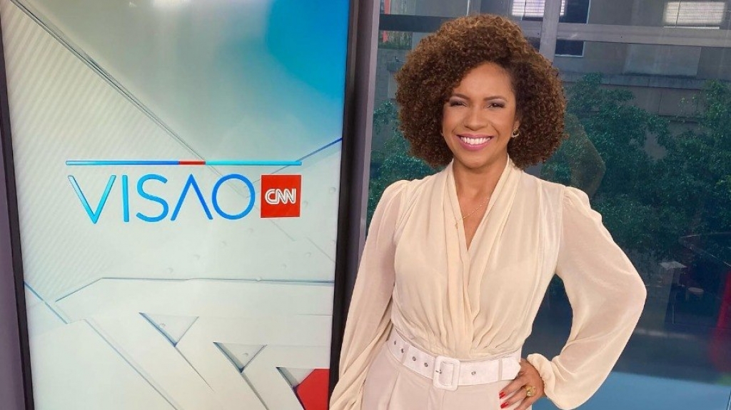 Apresentadora da CNN deixa telejornal após sinais de esgotamento Apresentadora da CNN deixa telejornal após sinais de esgotamento