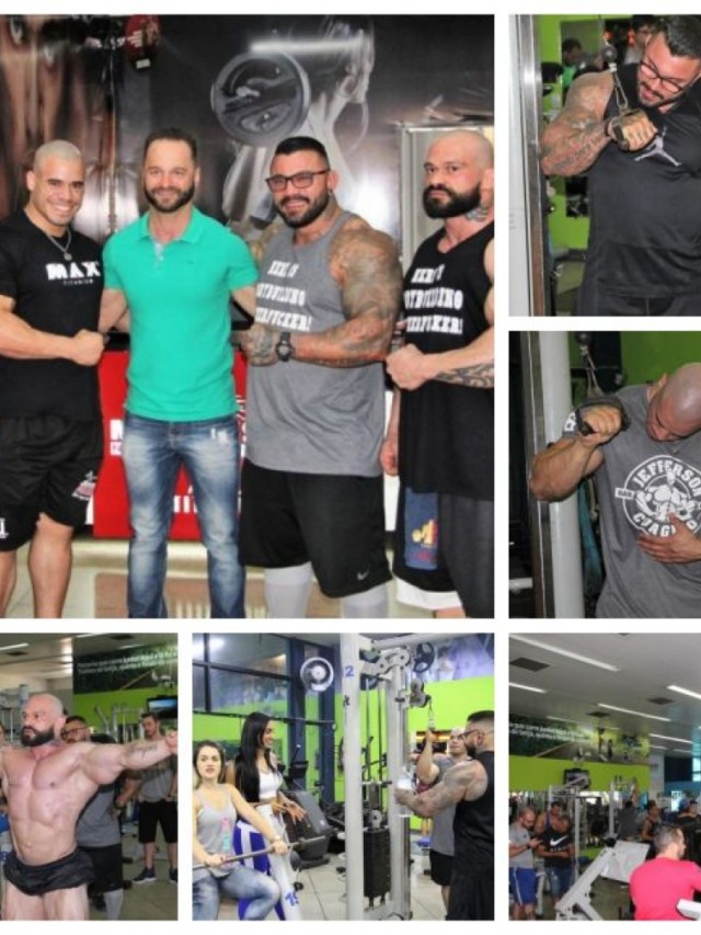 RBV Academia traz campeões para treino e aulas de bodybuilding